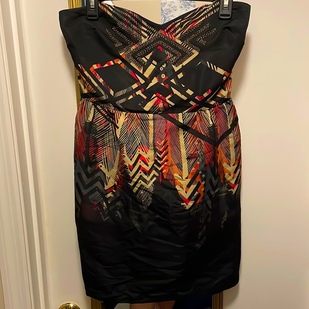 Ecotè Patterned Mini Dress